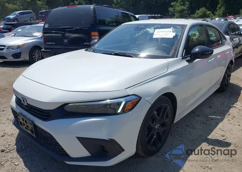 2022 Honda Civic Sport from USA, damaged, VIN 2HGFE2F59NH587832